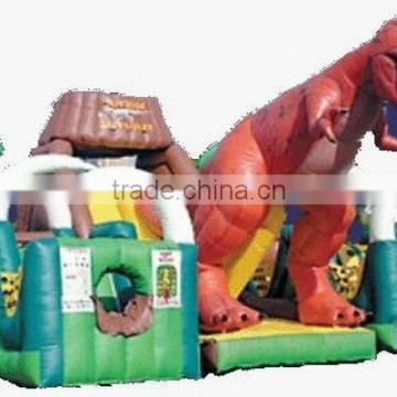 inflatable dinosaur playground