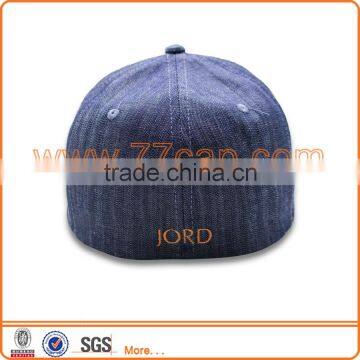 Hot Sale Custom Design Structured Denim Fabric Snapback Cap With Your Own Logo photo-2