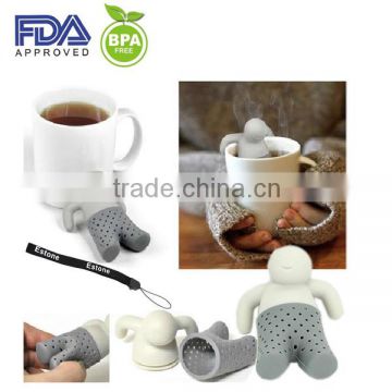 Manatea Tea Infuser Florida Manatee Loose Leaf Leaves Silicone Tea Strainer