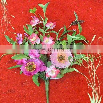 Artificial Plastic Silk Decorative Flower Arrangement