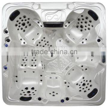 Popular white outdoor spa bathtub Royal big swim massage pool