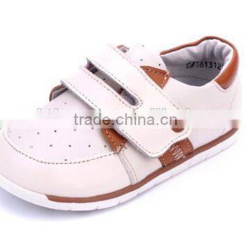 baby shiny casual shoes with lace