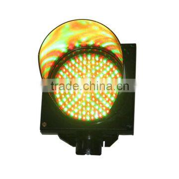 Red LED Flashing Full Screen Waterproof 200mm Led Traffic Light Parts