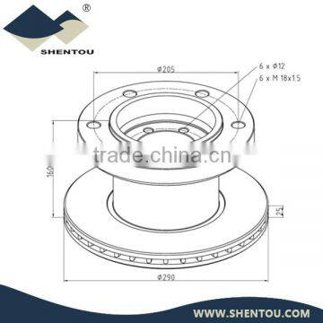 Truck Iveco Brake Disc 190.4693