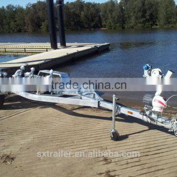 hot galvanizing boat trailer braked CBT-J64HDH