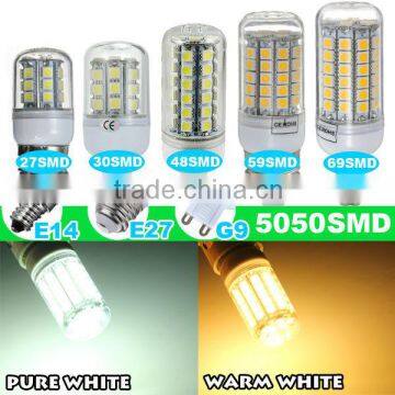 Hot sale! 230V 6W E27 Bulb Light/LED Corn Light E27 6W