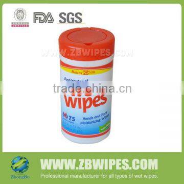 75CT Hands and Face Canister Disinfectant Wipes
