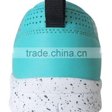 Plain Loafer Shoes Ladies Slip-On Flat Flyknit Women Shoe HT-101406-001 photo-3