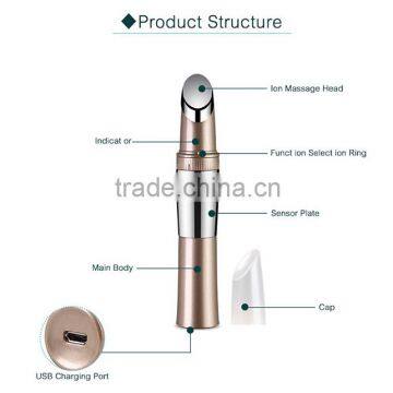 Rechargeable Thermal Ion Beauty Facial Massager for Skin Care photo-3