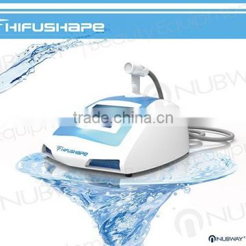 Painless 2015 Hot New Products Portable Home Back Tightening HIFU Liposuction Fat Reduction Machine/ Ultrasound HIFU Machine