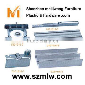 damping type inner sliding door fittings