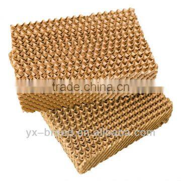 Evaporative cooling pad