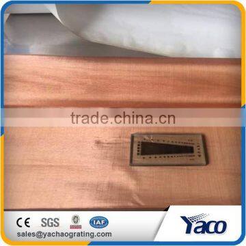 Easy to clean ISO9001 Certificate Brass Wire Mesh in stock