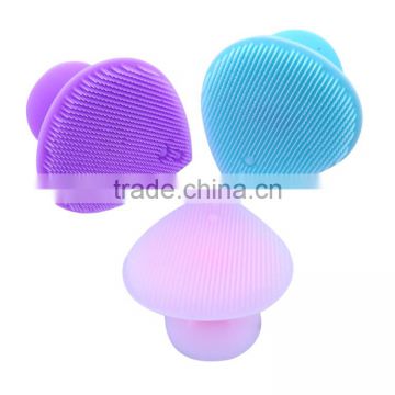 Silicone Makeup Brush Cleaner Fine Silicone Facial Brush Facial Skin Care Cleansing Brush for Face SPA