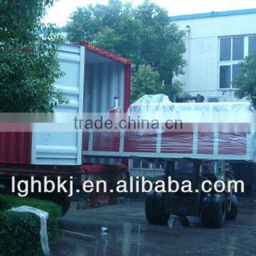 Wood plastic extrusion line