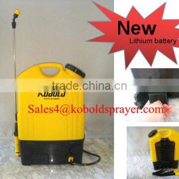 4 Gallon/16L BackPack Sprayer with Rechargeable Lithium Battery
