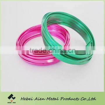 plate type coloured aluminum wire