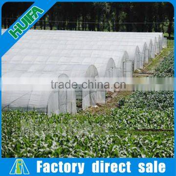 Steel frame single span commercial greenhouse for sale