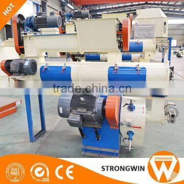 Hot Sale Strongwin Stainless Steel 1t/h Rabbit Ox Sheep Cattle Feed Pellet Mill Machine for Sale photo-6