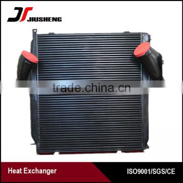 Customized aluminum plate bar truck charge air cooler aftermarket replacements