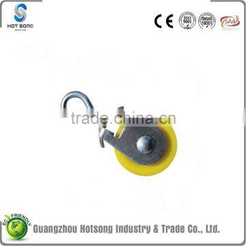 HS-P38 best selling galvanized iron single wheel lifting pulley for sale