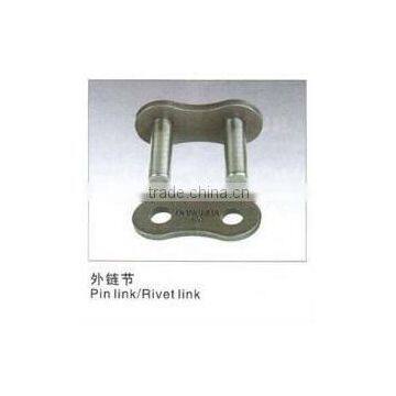 roller chain parts pin link rivet link