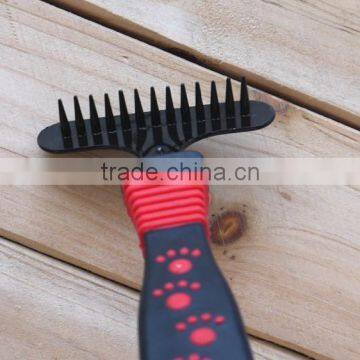 Pet Rake Cat and Dog Brush and Comb Dog Massage Brush photo-2