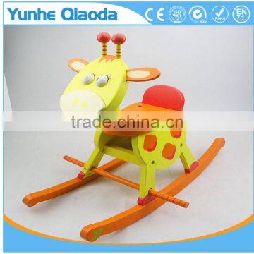 Child Wooden Rocking Giraffe Rocker - Buy Giraffe Wooden Rocker,Wooden Horse Rocker,Wooden Toy Rocker Produc photo-6