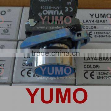 LAY4-BA61 push button blue high quality YUMO