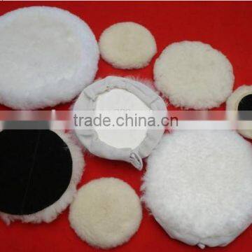 Lambskin Wool Bonnet ,sheepshin Wool Polishing Pad photo-4
