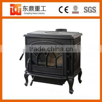 Big Size Indoor Freestanding Enamel Fireplace/wood Burning Stove for Home Heating DHF737 photo-4