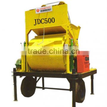 Portable JDC Concrete Mixer In Construction Area