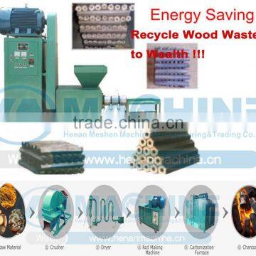 500kg/h Wood Chips Sawdust Briquette Extruder Machine Product Line photo-4