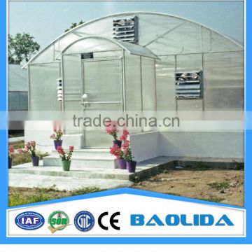 Low cost aluminum green houses for agriculture