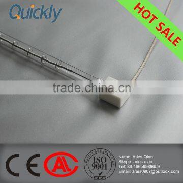 Pad printing drying equipemnt quartz heat lamp 350mm