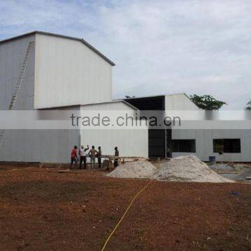 steel structural metal shed