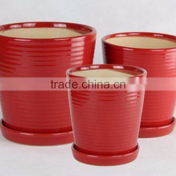 Light Weight Small Ceramic Flower Pots for Small Plant photo-2