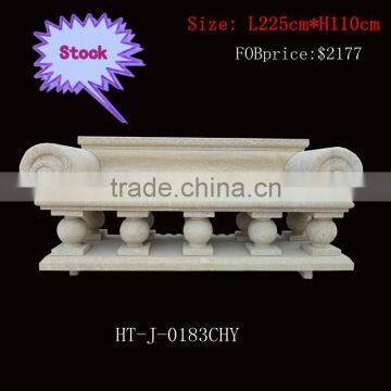 Decorative Garden Granite Bench For Sale