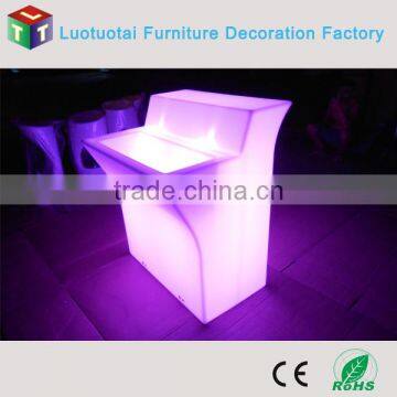 Modern Design Plastic Led Bar Counter With Flashing Color Change photo-4