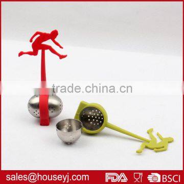 Food Grade Silicon Tea Infusion Balls Stainless Steel Tea Ball photo-2