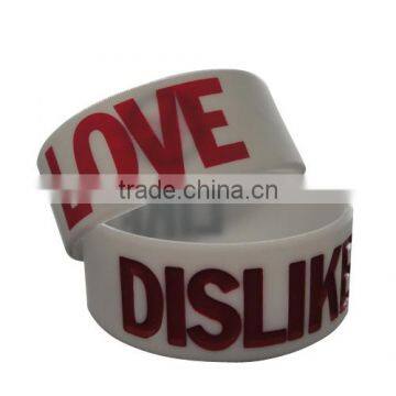 1inch Wide Silicone Wristbands