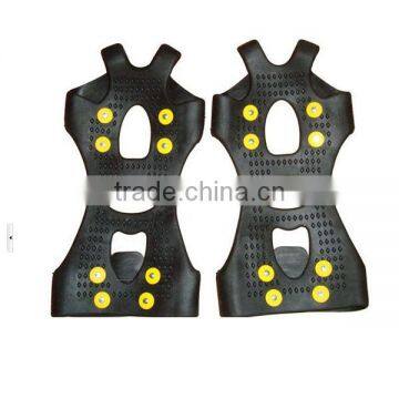 Hot selling antislip Shoes Cover Snow and Ice Shoes Spikes lower price silicone anti slip shoes cover