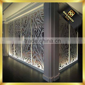 Customized Interior Stainless Steel Living Room Partition Screen photo-3