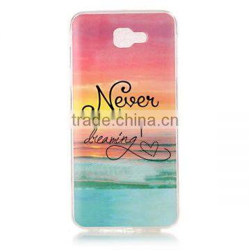 Fashion Ultra Transparent Soft With IMD Cartoon Pattern TPU Phone Case For Samsung J5 Prime photo-5