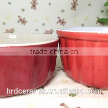 Stocked Porcelain Ceramic Salad Bowl Chinese Colorful Unique Ceramic Soup Bowls photo-6