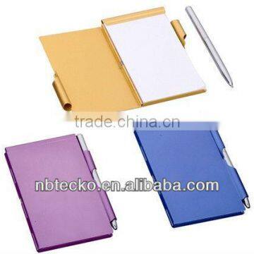 Alumium cover small Notebook with mini pen