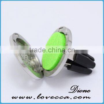 Essential Oil Car Diffuser, Stainless Steel Aromatherapy Diffuser for Traveling, Car Vent Clip Diffuser, Car Freshener Clip photo-4