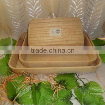 Cheap Wooden Tray Box For Food Tray Factory Products 2016 Hot Sale Wooden Tray photo-2