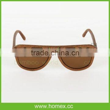 Nice quality wooden bamboo wholesale sunglasses china/custom wood sunglasses/HOMEX