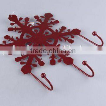 New Design Snowflake Shape Iron Hook